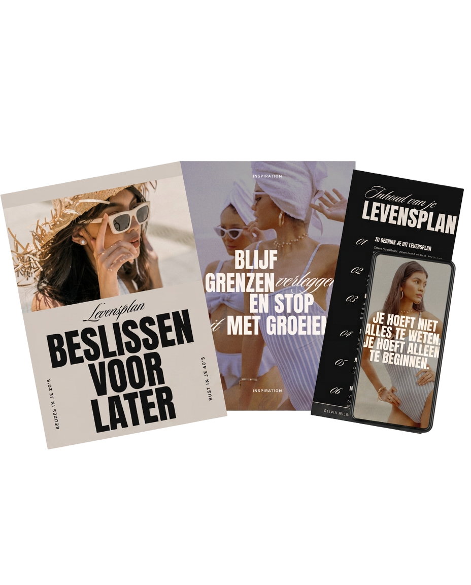 Levensplan werkboek mockup